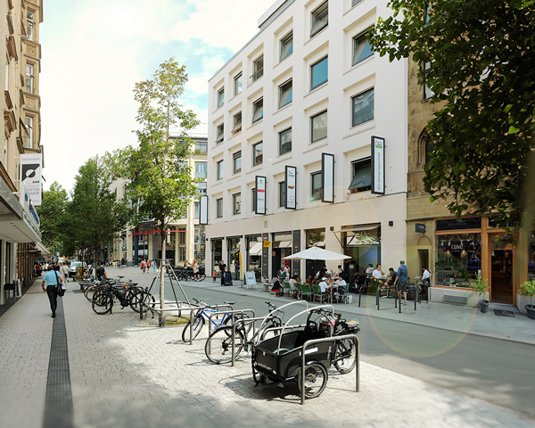 Geschäftsstelle der stadtmobil carsharing AG in der Tübinger Straße 15